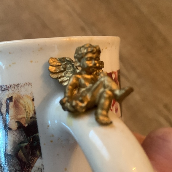 Vintage Cherub Coffee/Tea Mug GUC - Picture 3 of 6